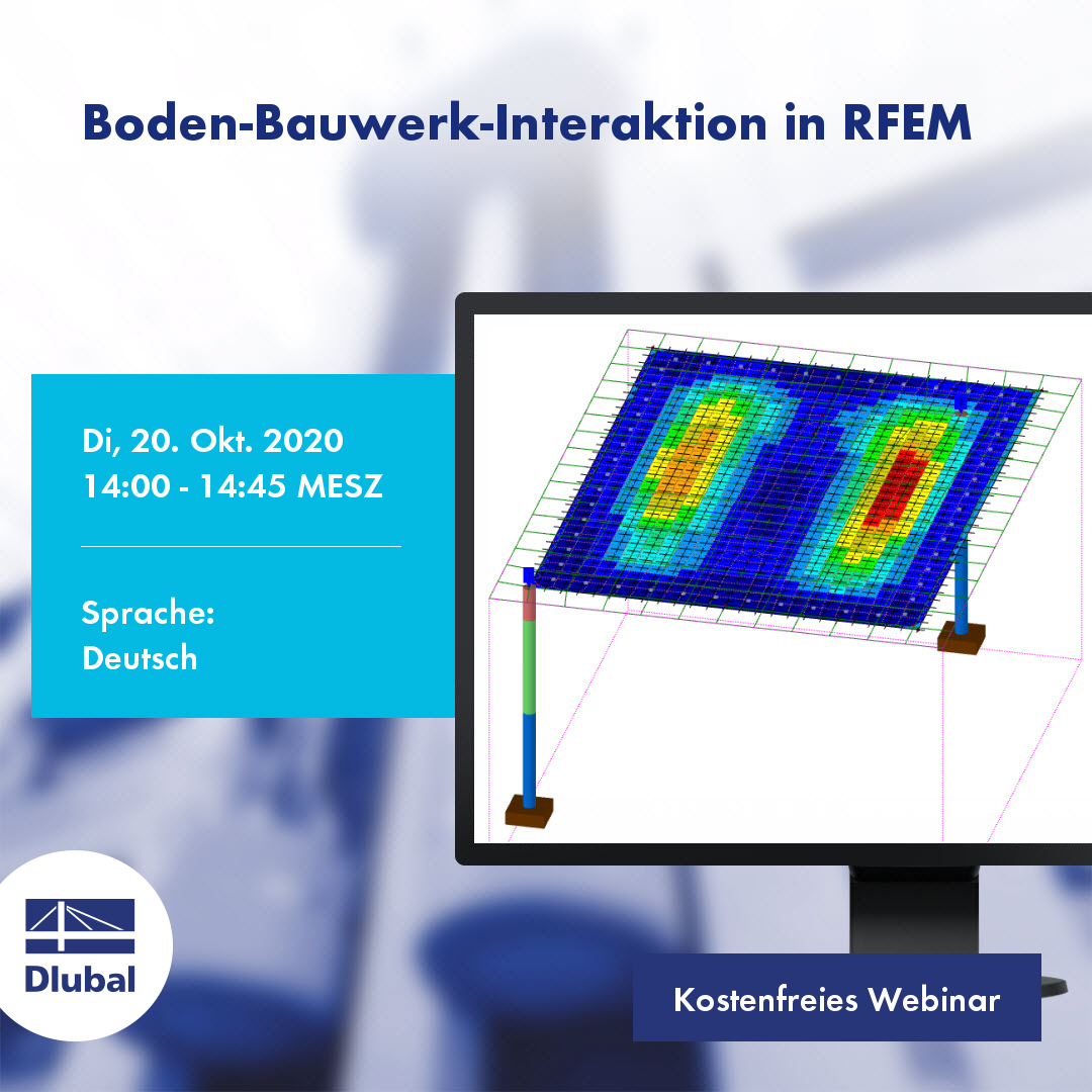 Interação solo-estrutura no RFEM