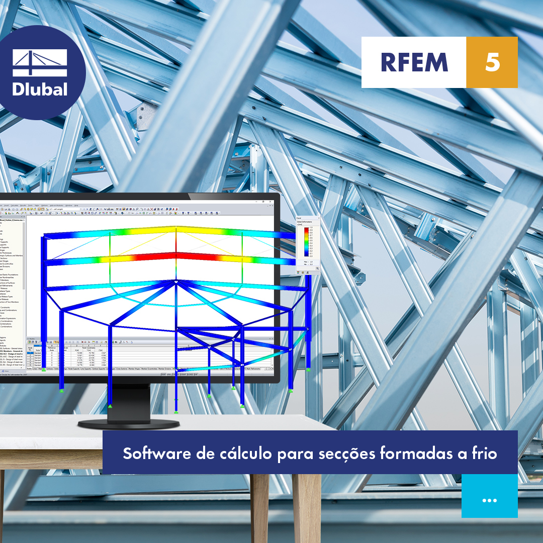 Software de cálculo para secções formadas a frio