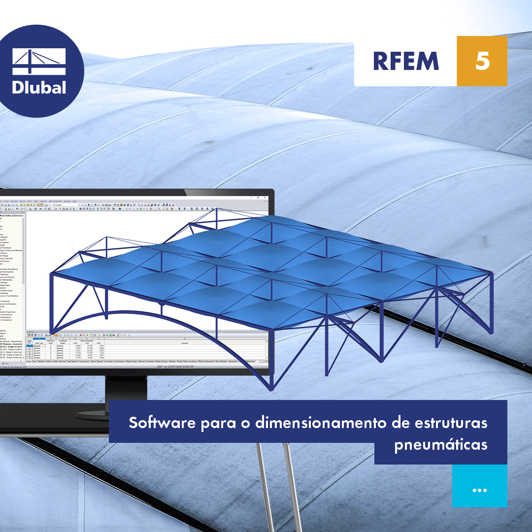 Software para o dimensionamento de estruturas pneumáticas