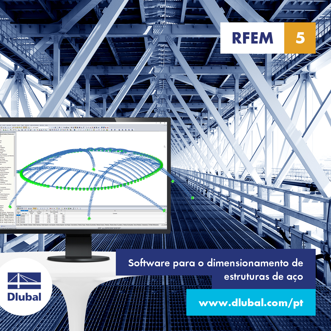 Software de cálculo para estruturas de aço