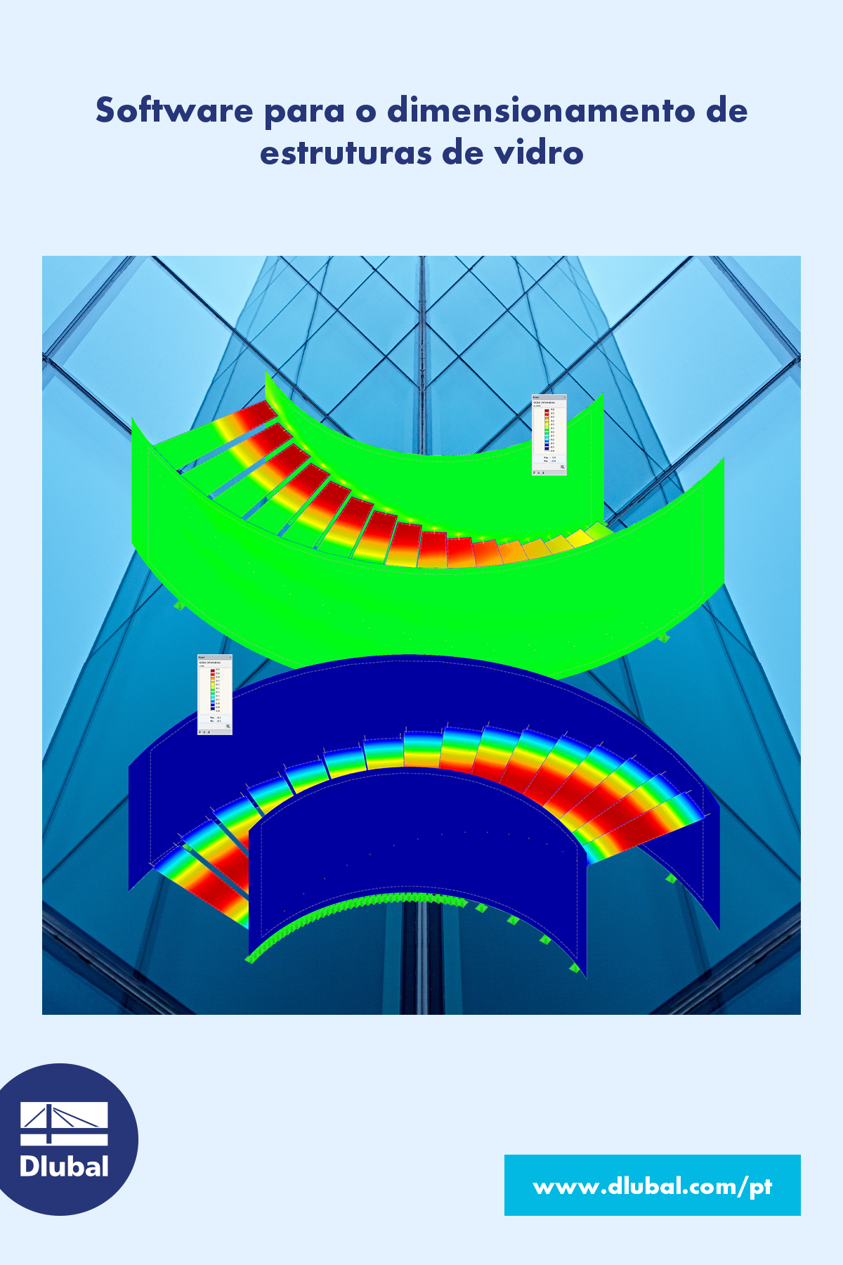 Software para o dimensionamento de estruturas de vidro