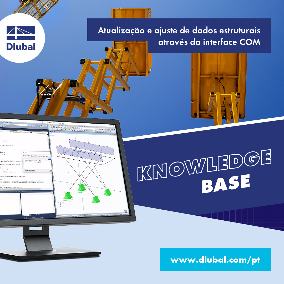 Atualização e ajuste de dados estruturais através da interface COM