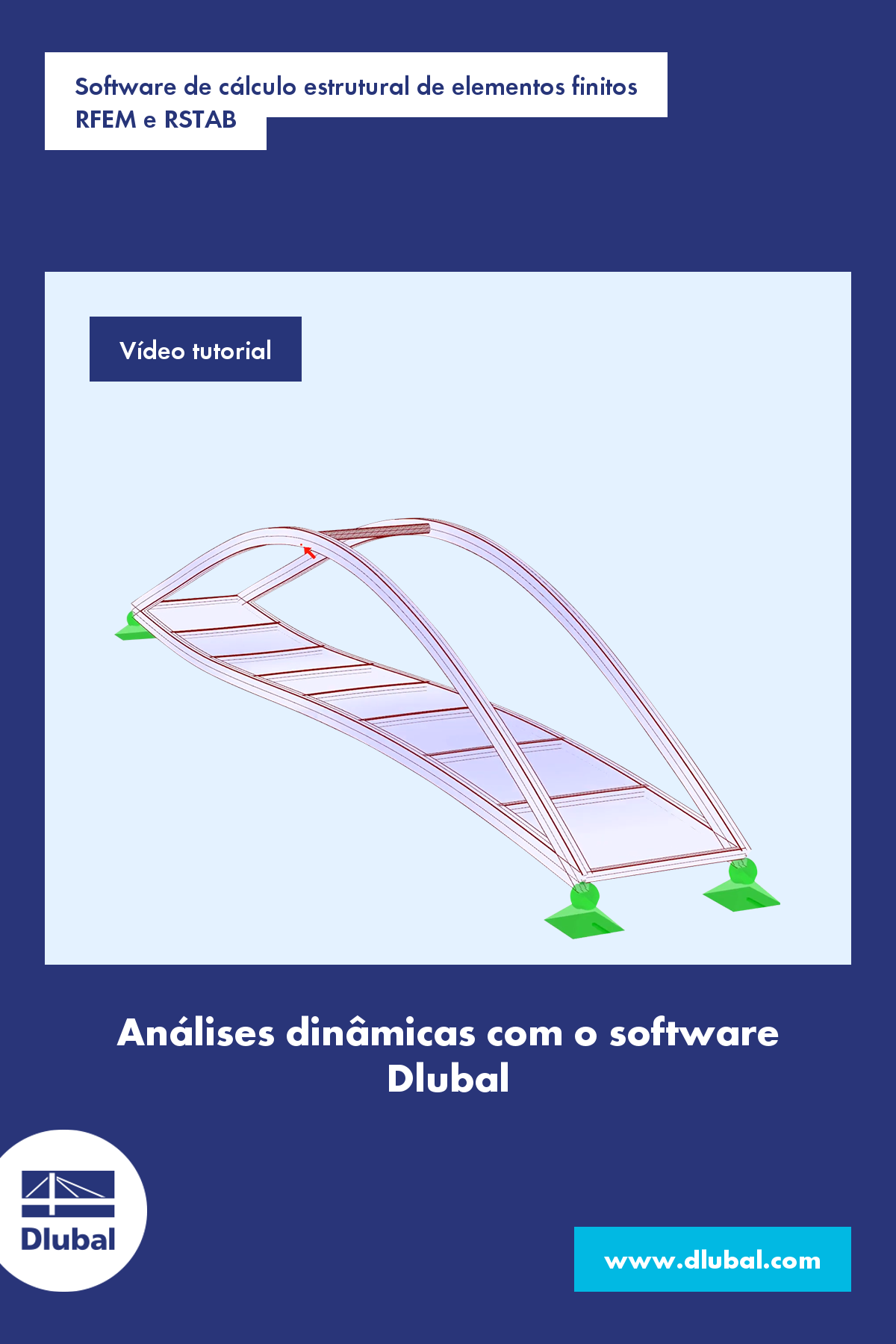 Software de cálculo estrutural de elementos finitos RFEM e RSTAB