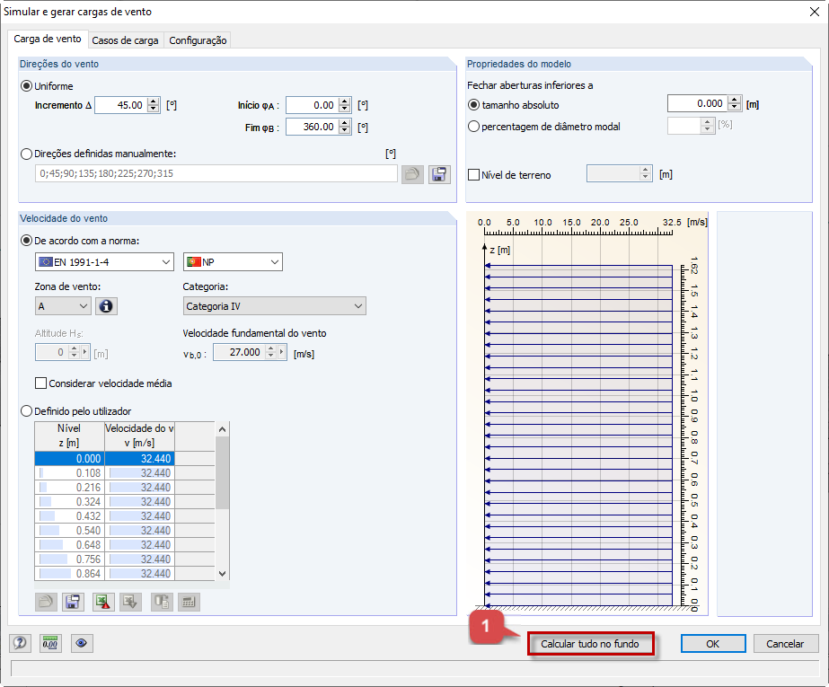 Calculer tout en arrière-plan dans RFEM