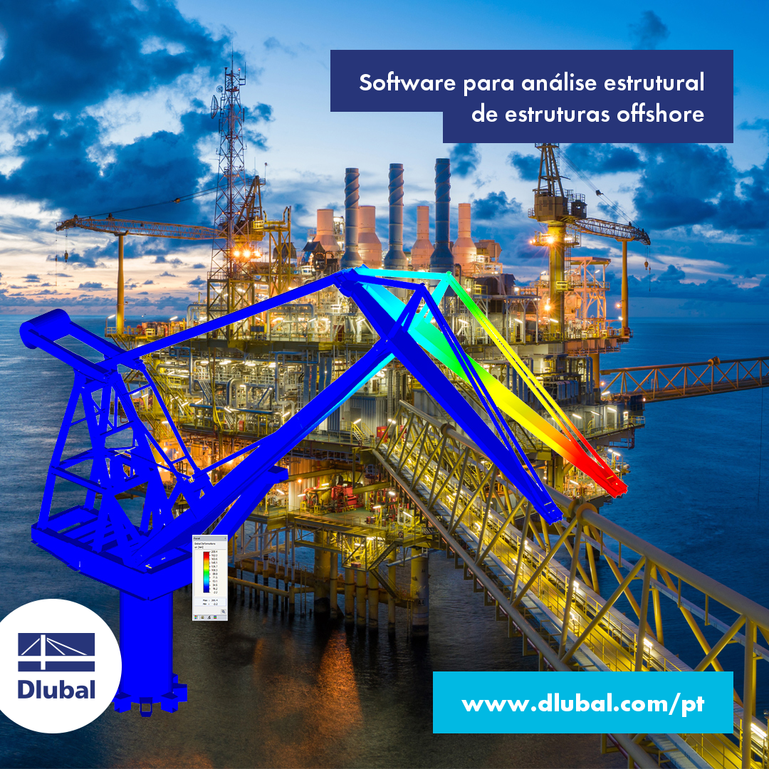 Software de engenharia estrutural\n para estruturas offshore