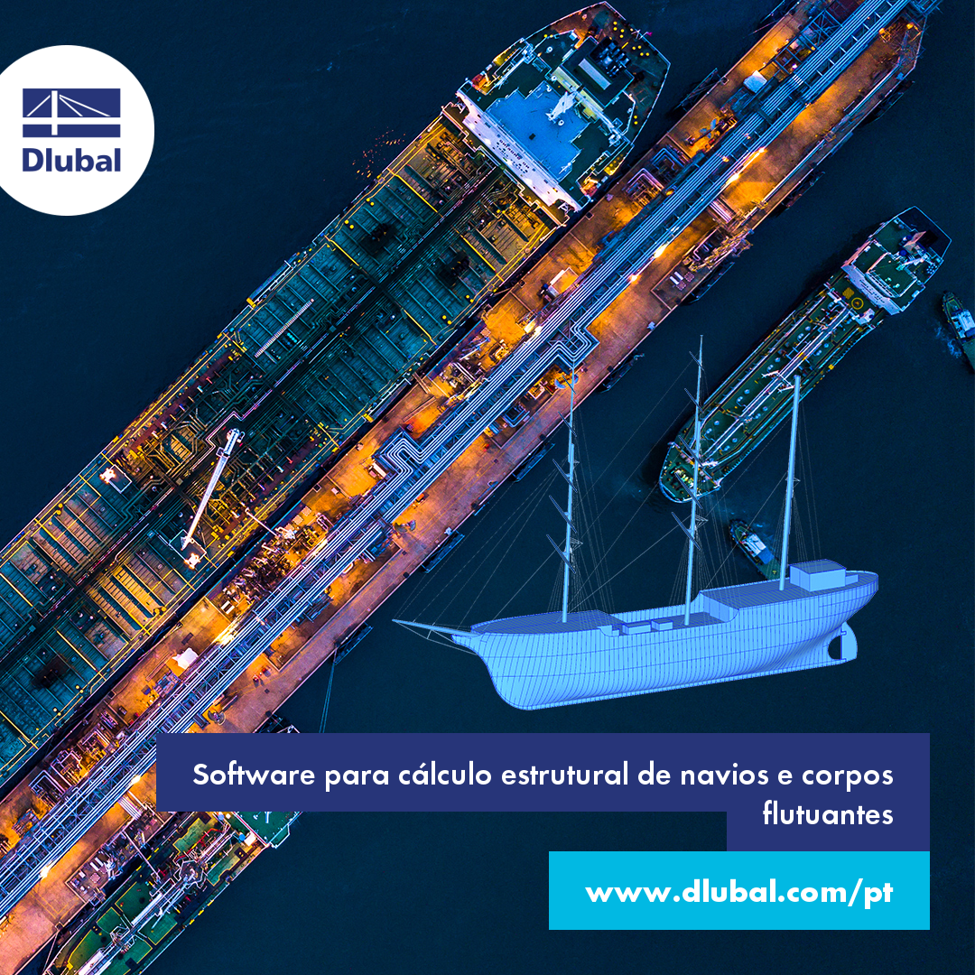 Software para análise estrutural e dimensionamento de navios e corpos flutuantes