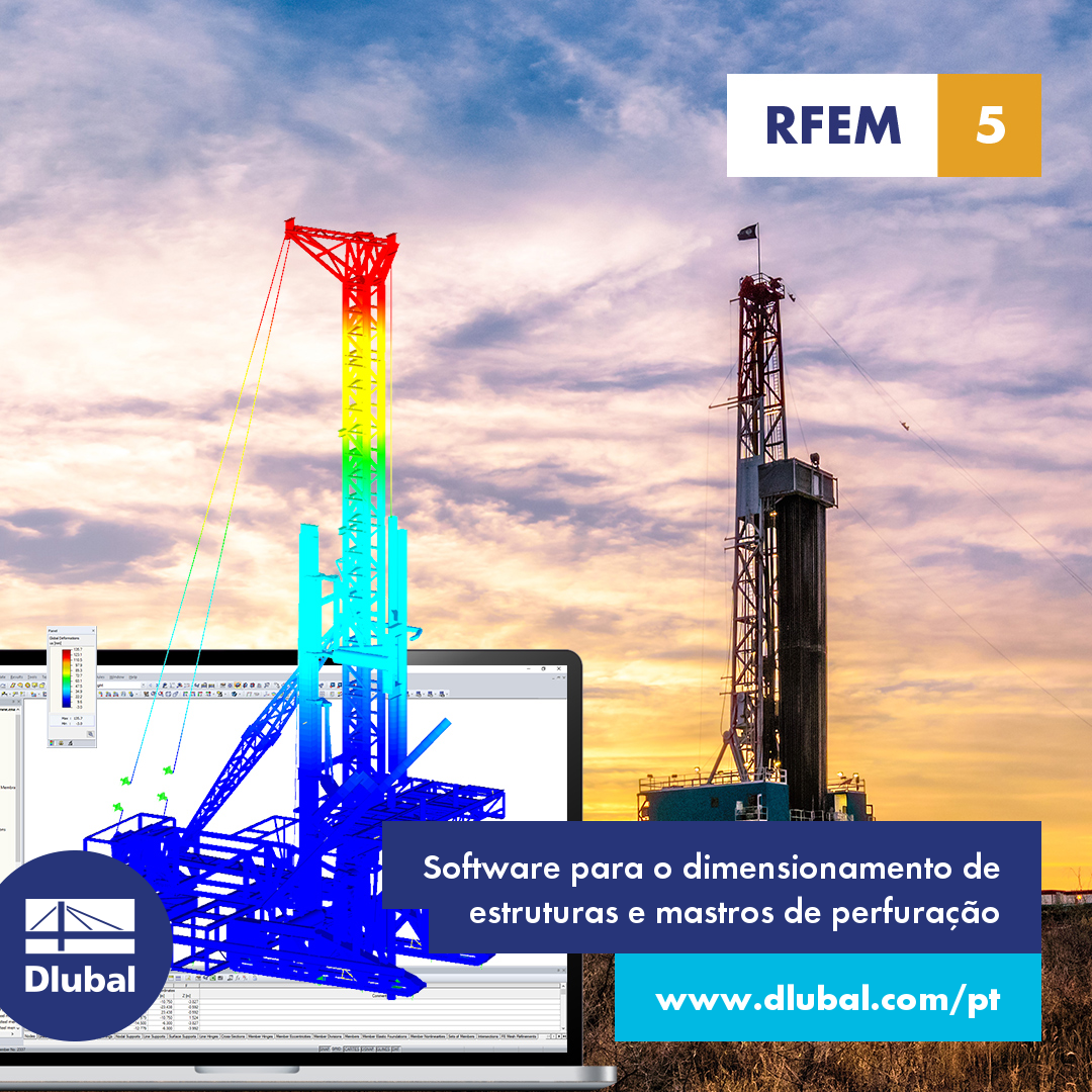 Software para o dimensionamento de estruturas e mastros de perfuração