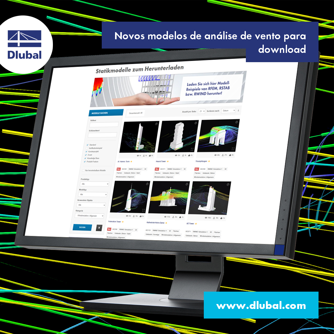 Novos modelos de análise de vento para download