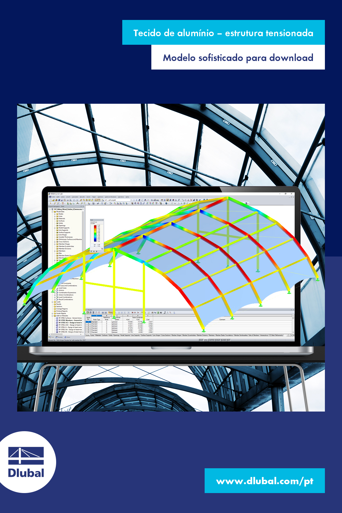 Aluminum Fabric Tensile Structure