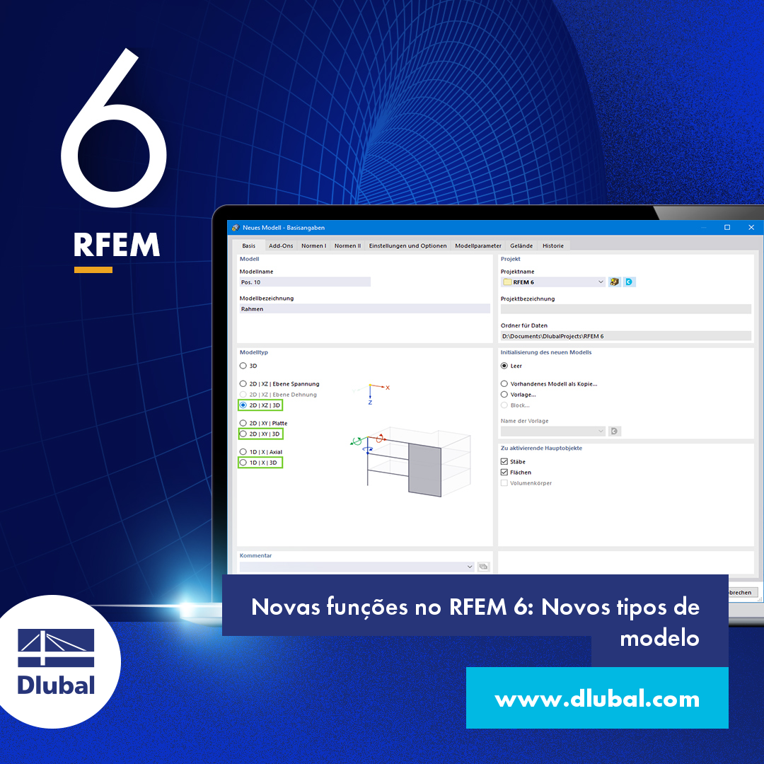 Nova função no RFEM 6