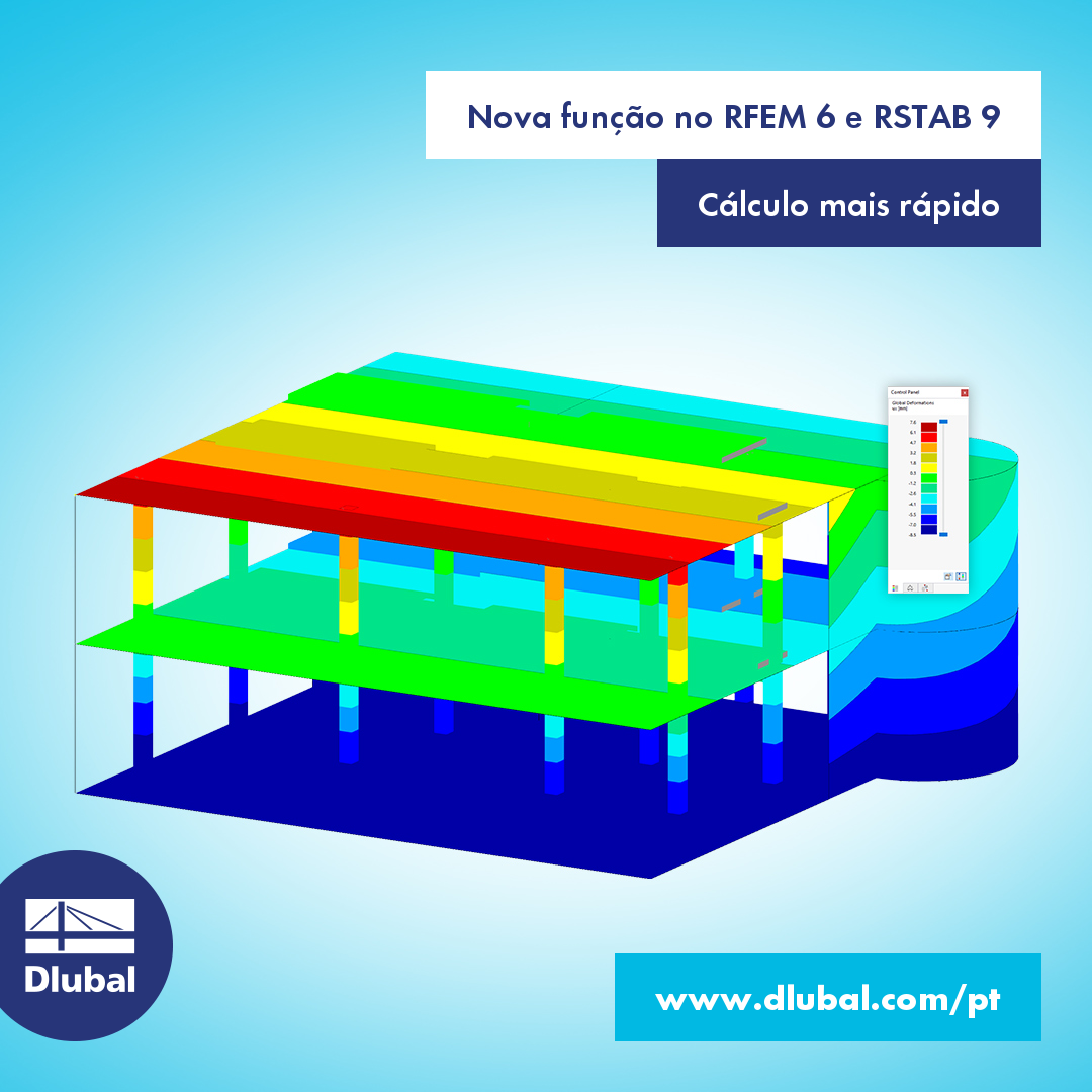 Nova função no RFEM 6 e RSTAB 9