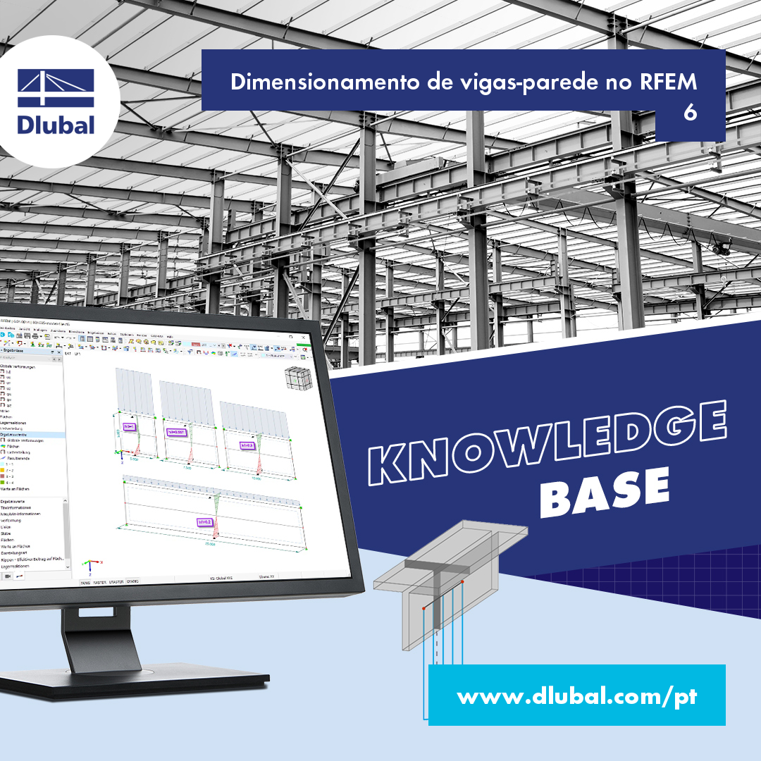 Dimensionamento de vigas-parede no RFEM 6