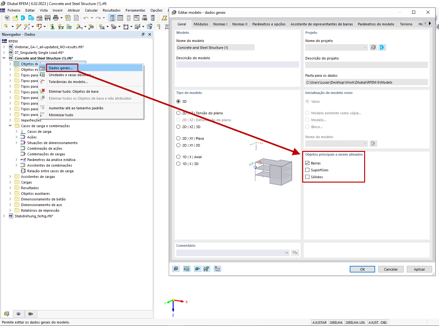 FAQ 005230 | Porque é que não é possível criar superfícies no meu modelo RFEM?