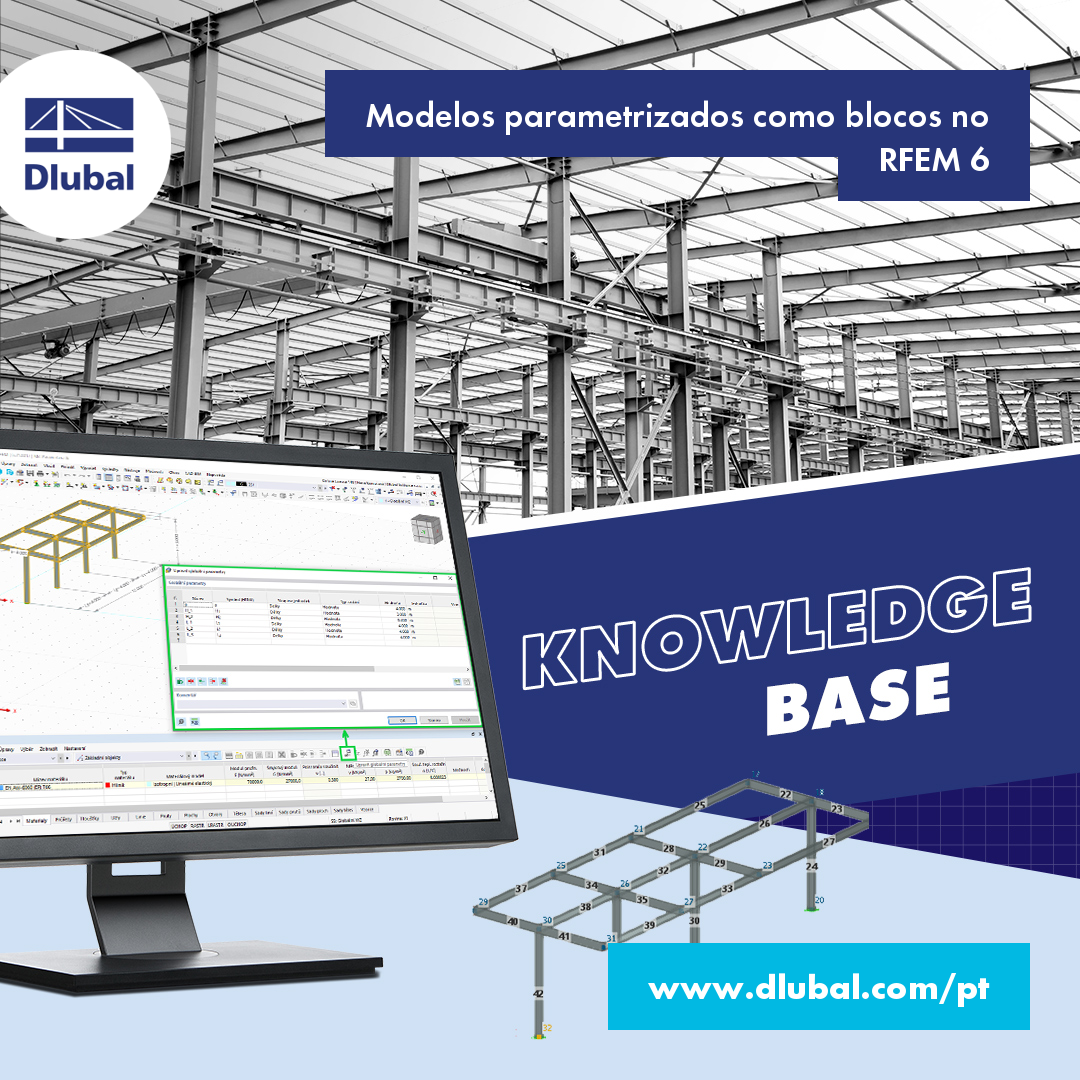 Modelos parametrizados como blocos no RFEM 6