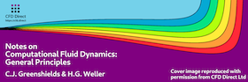 Faixa para livro sobre CFD