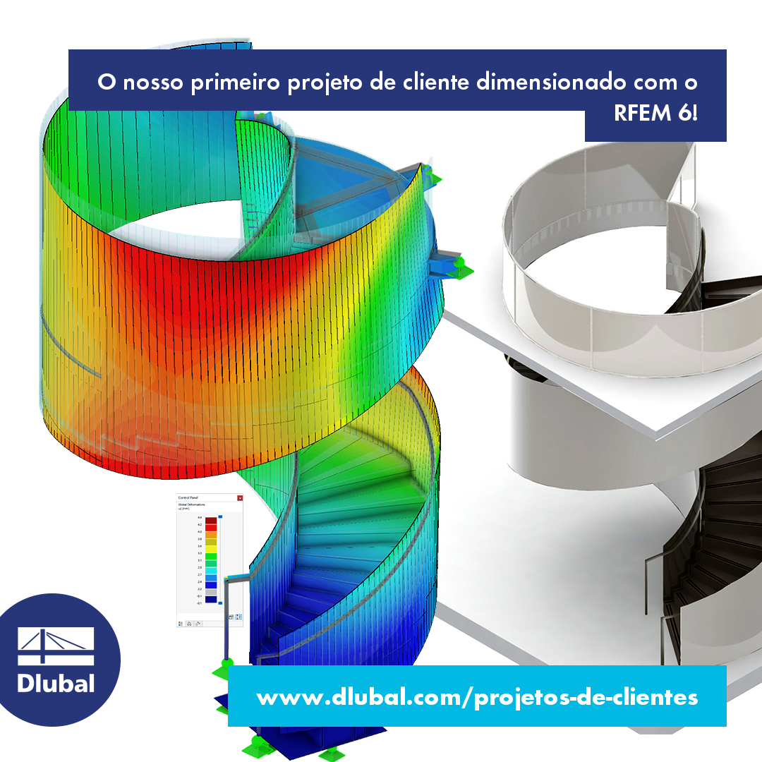 O nosso primeiro projeto de cliente dimensionado com o RFEM 6!