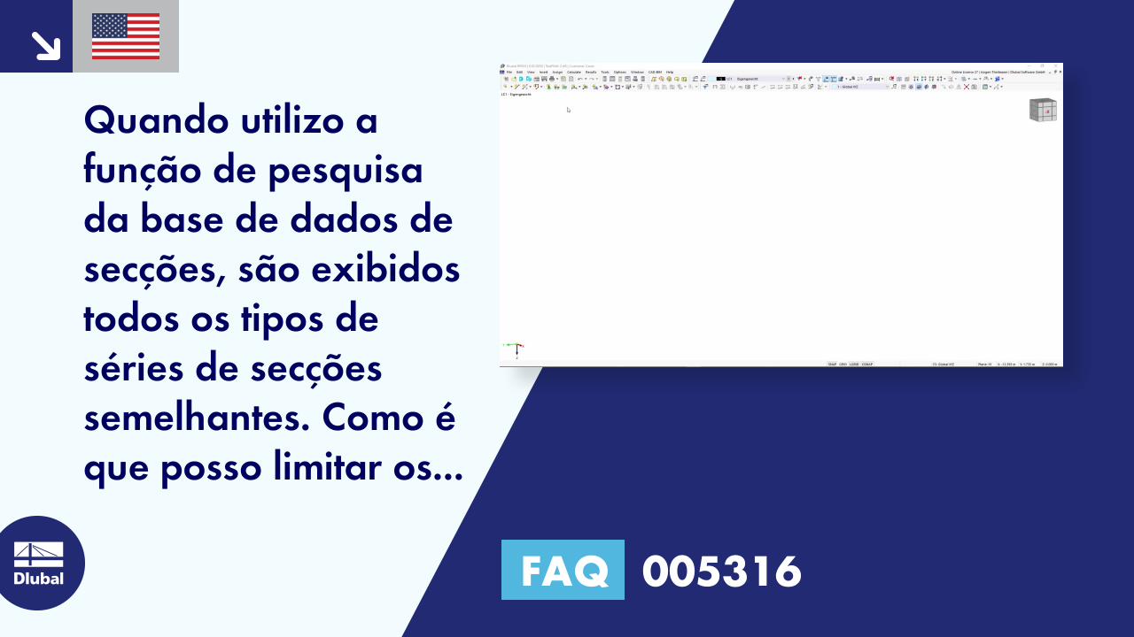 Perguntas mais frequentes (FAQ) | 005316