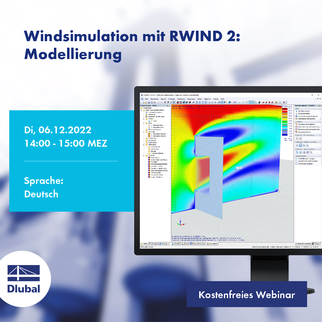 Simulação de vento com o RWIND 2: Modelação