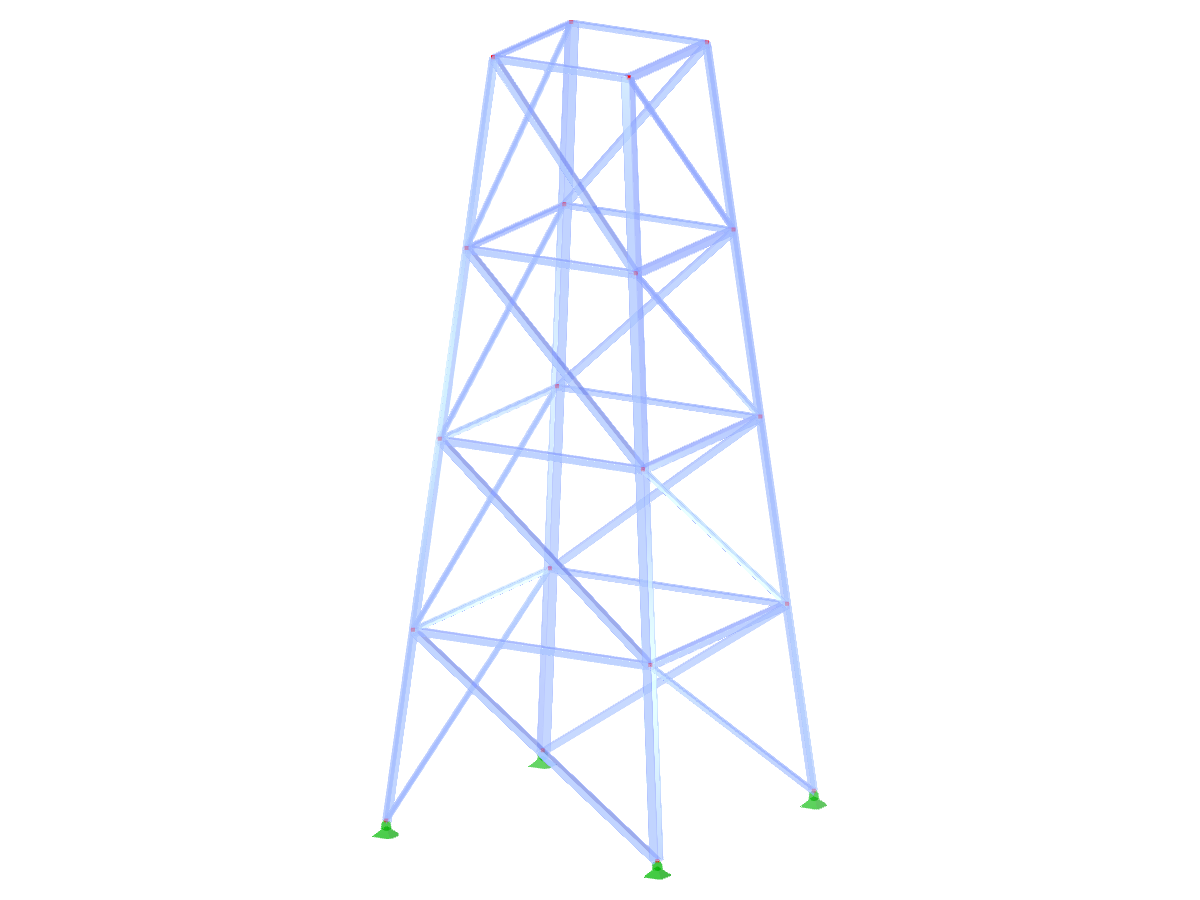 Modelo ID 2078 | TSR002-b | Torre triangulada