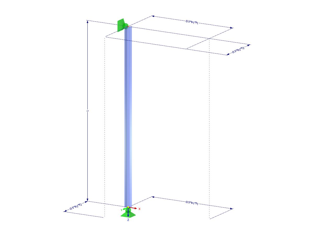 Modelo 003180 | CLN002 | Coluna com parâmetros