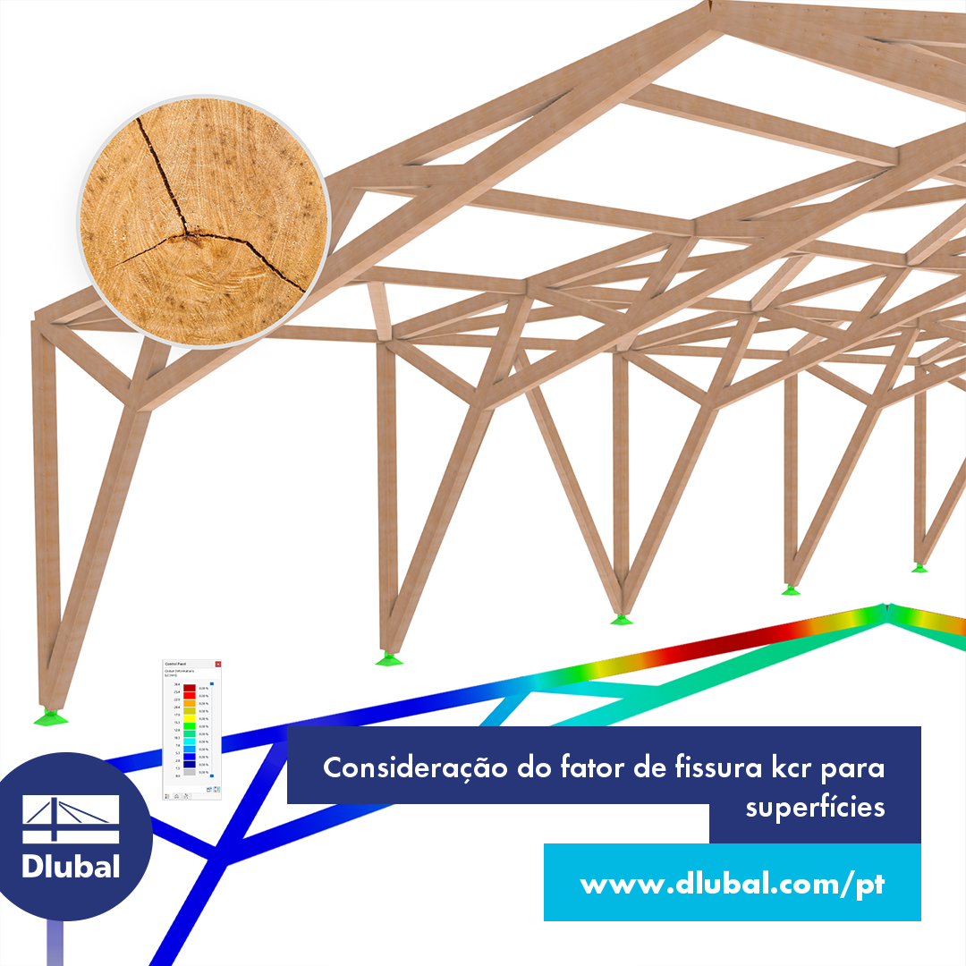 Consideração do fator de fissura kcr para superfícies