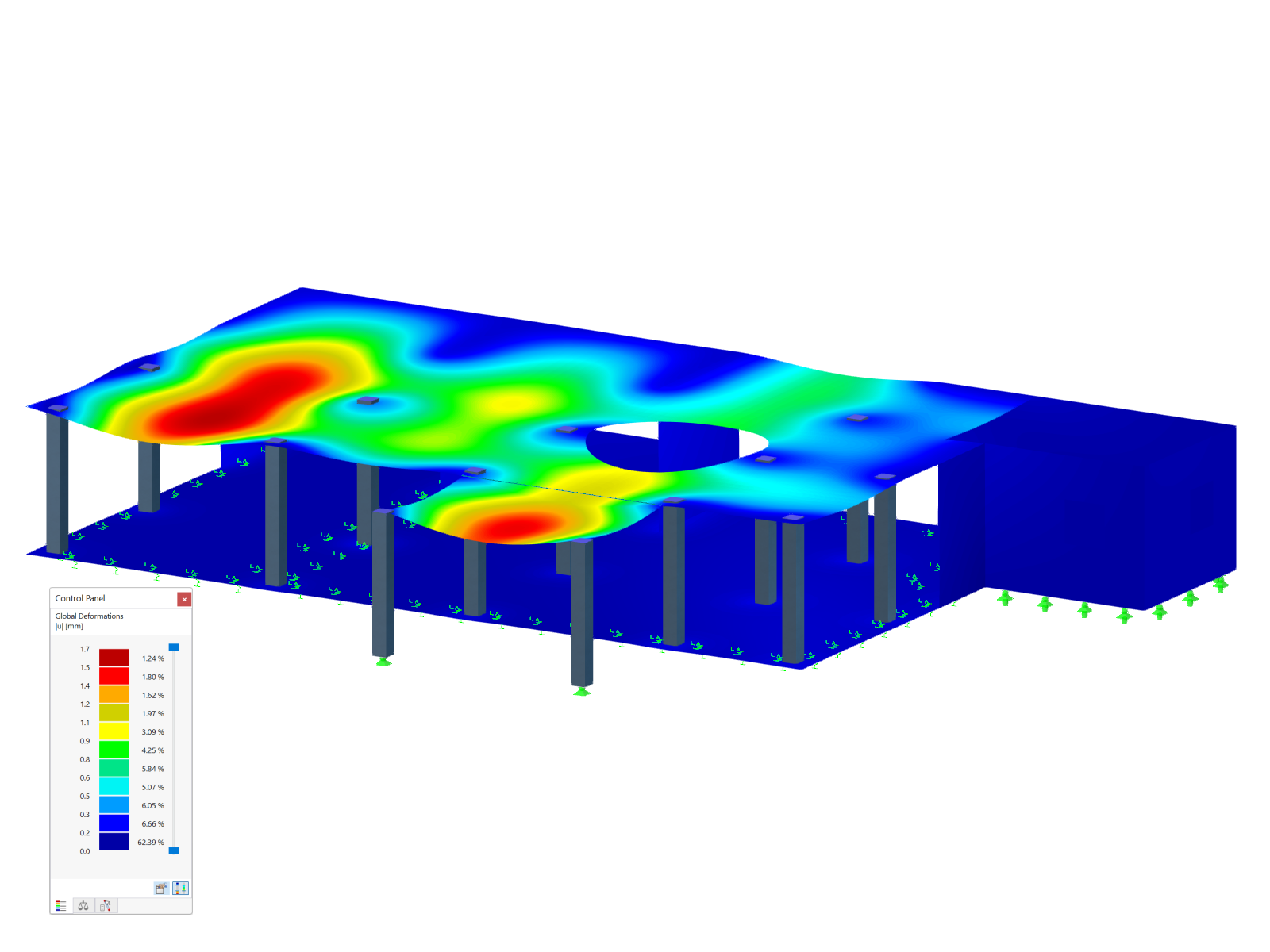 análise em função do tempo (TDA) | Módulo para o novo RFEM 6