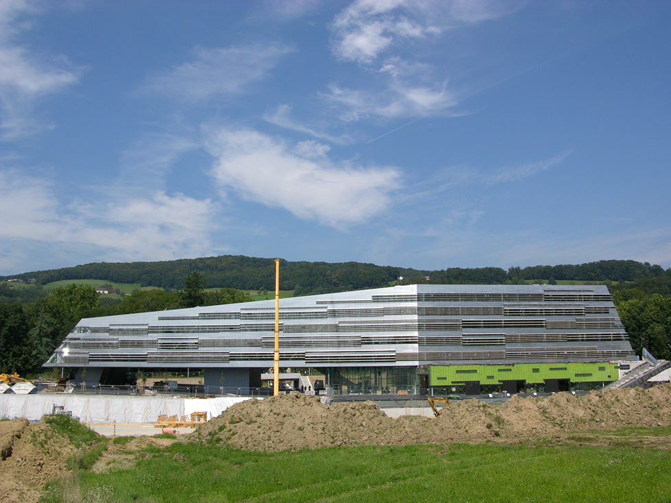 Elemento 1 do parque de ciência em Linz, Áustria (© www.werkraum.com)