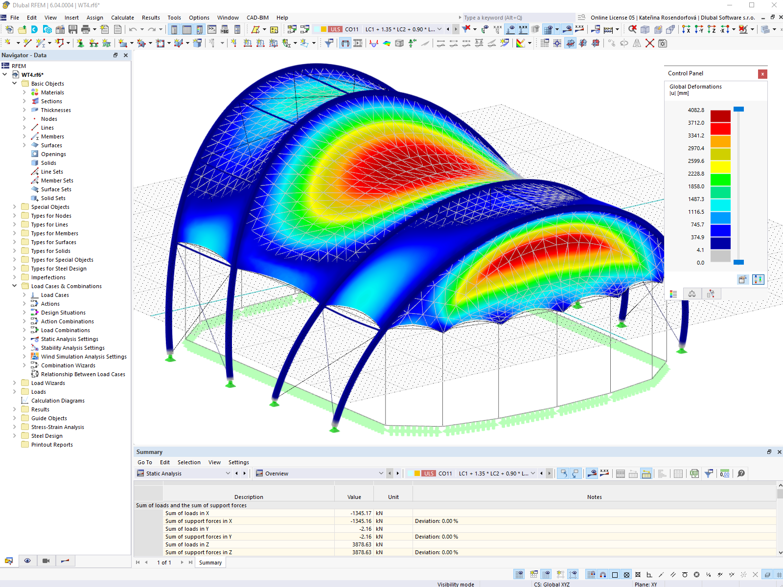 Form-finding para o RFEM 6