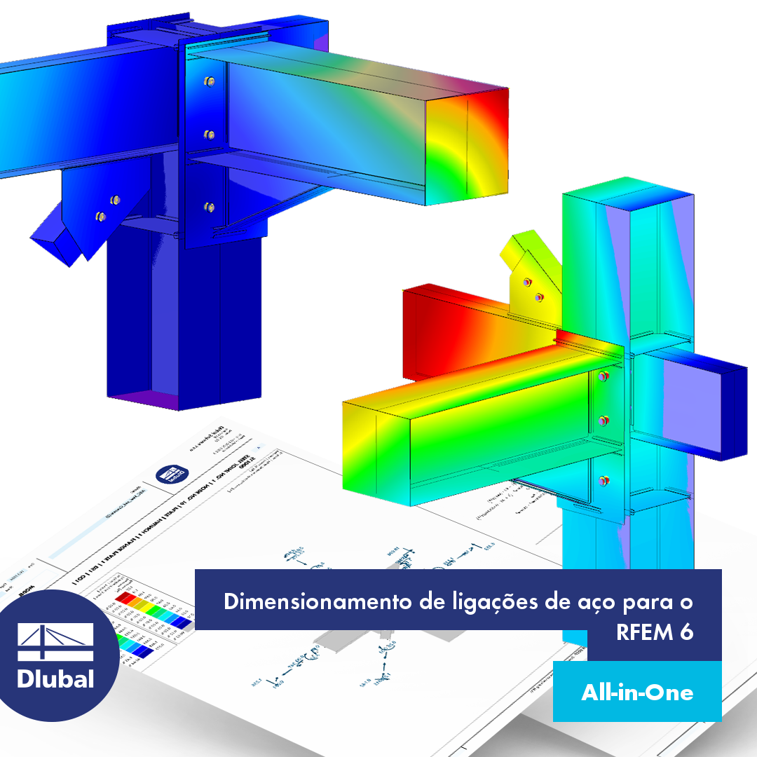 Dimensionamento de ligações de aço para o RFEM 6