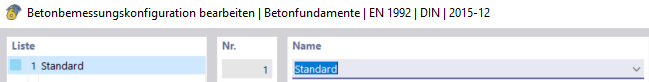 alterar nome da configuração