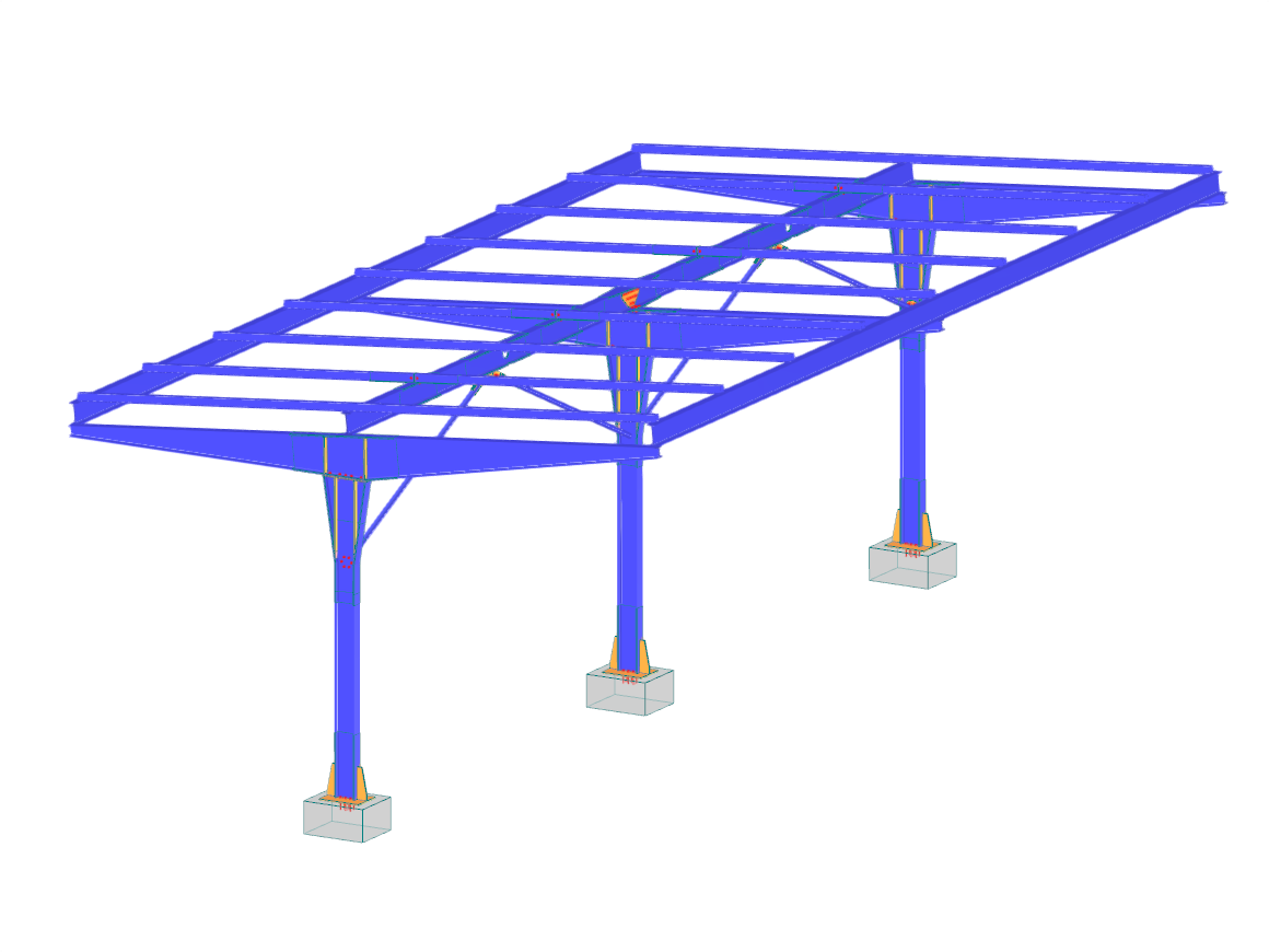 Modelo 004954 | Ligações de corte de cobertura fotovoltaicas