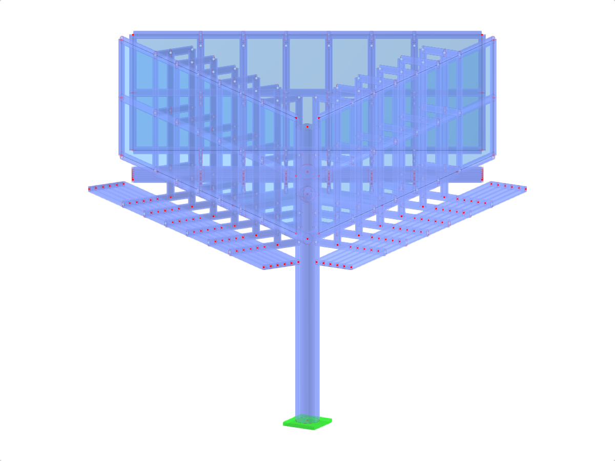 Modelo 005087 | BBS003 | Quadro de avisos de três lados