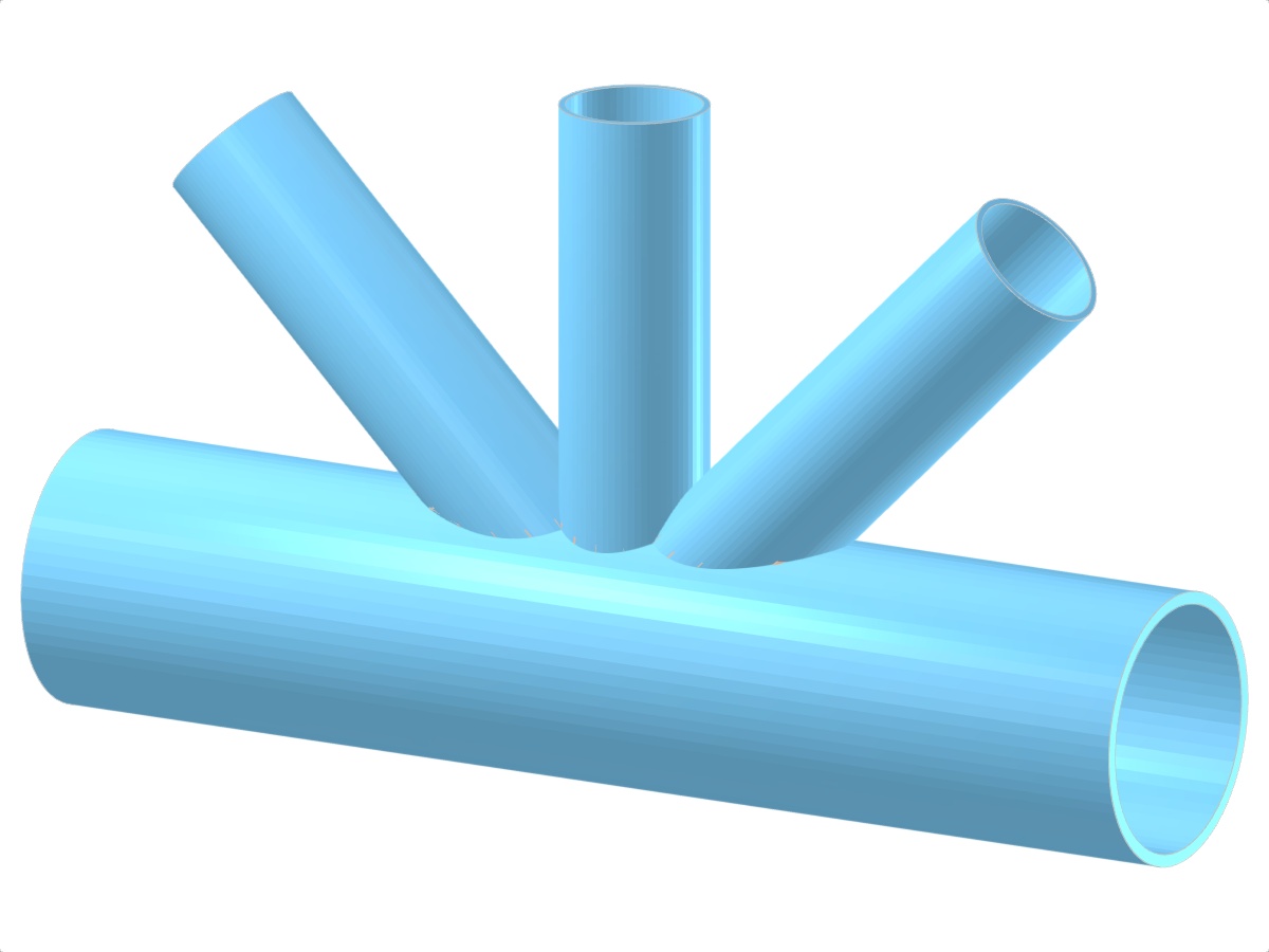 Modelo 005328 | Viga treliçada | Diagonais e vertical à corda