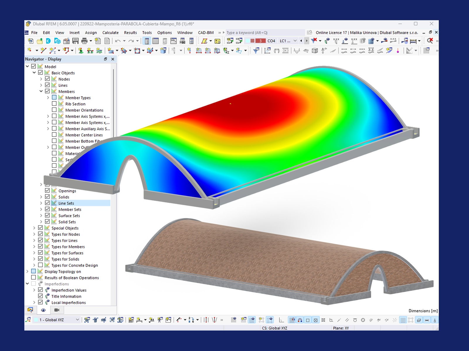 Análise de estruturas de alvenaria com o módulo Dimensionamento de alvenaria do RFEM