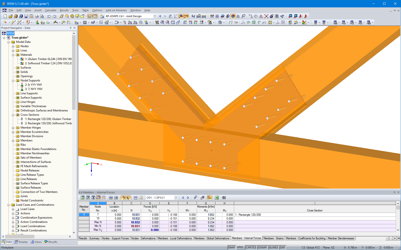 Anschlussvisualisierung in RFEM