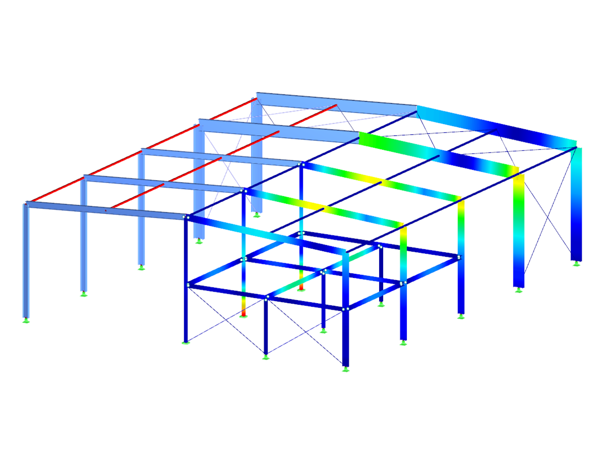 RFEM/RSTAB-Zusatzmodul RF-/STAHL AISC | Bemessung von Stahlstäben nach ANSI/AISC 360-16