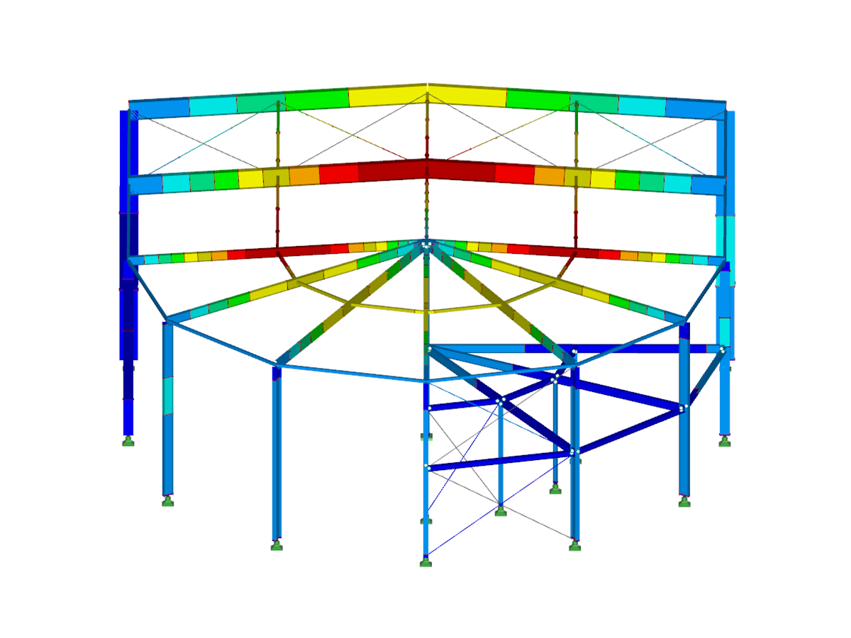 RFEM/RSTAB-Zusatzmodul RF-/STAHL BS | Bemessung von Stahlstäben nach BS 5950 oder BS EN 1993-1-1