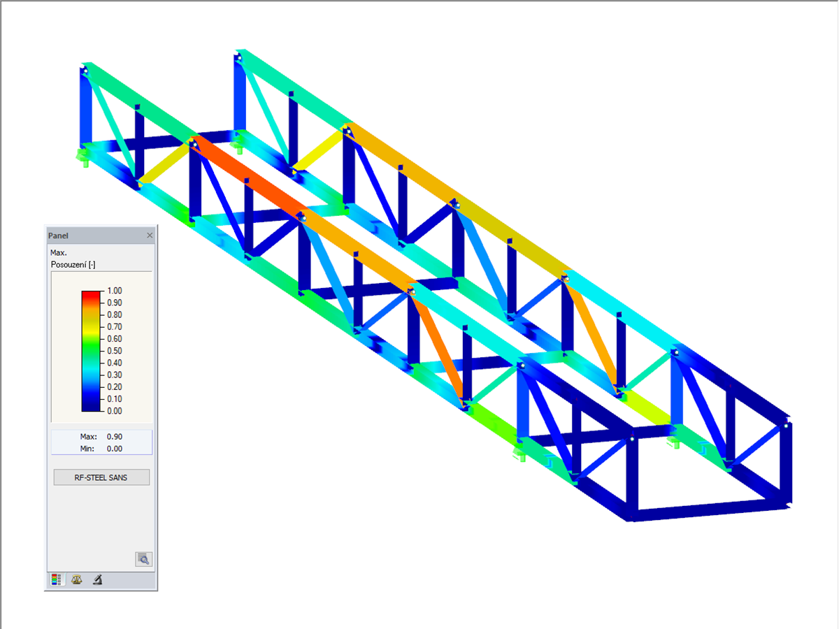 RFEM/RSTAB-Zusatzmodul RF-/STAHL SANS | Bemessung von Stahlstäben nach SANS 10162-1:2011