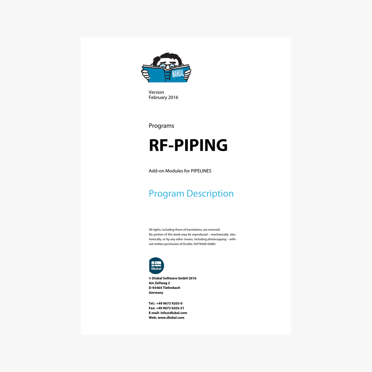 Handbuch RF-PIPING / RF-PIPING Design