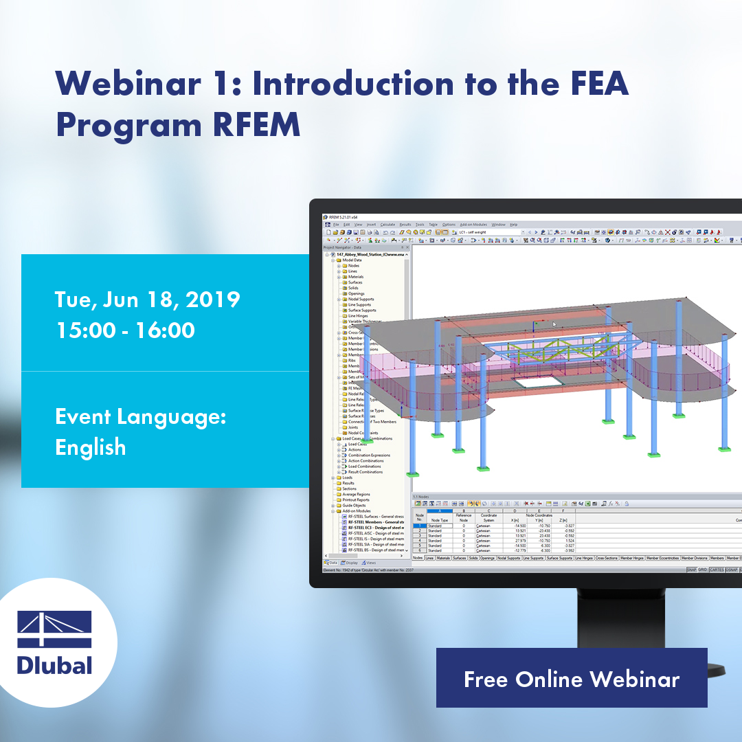 Вебинар 1: Введение в программу МКЭ RFEM