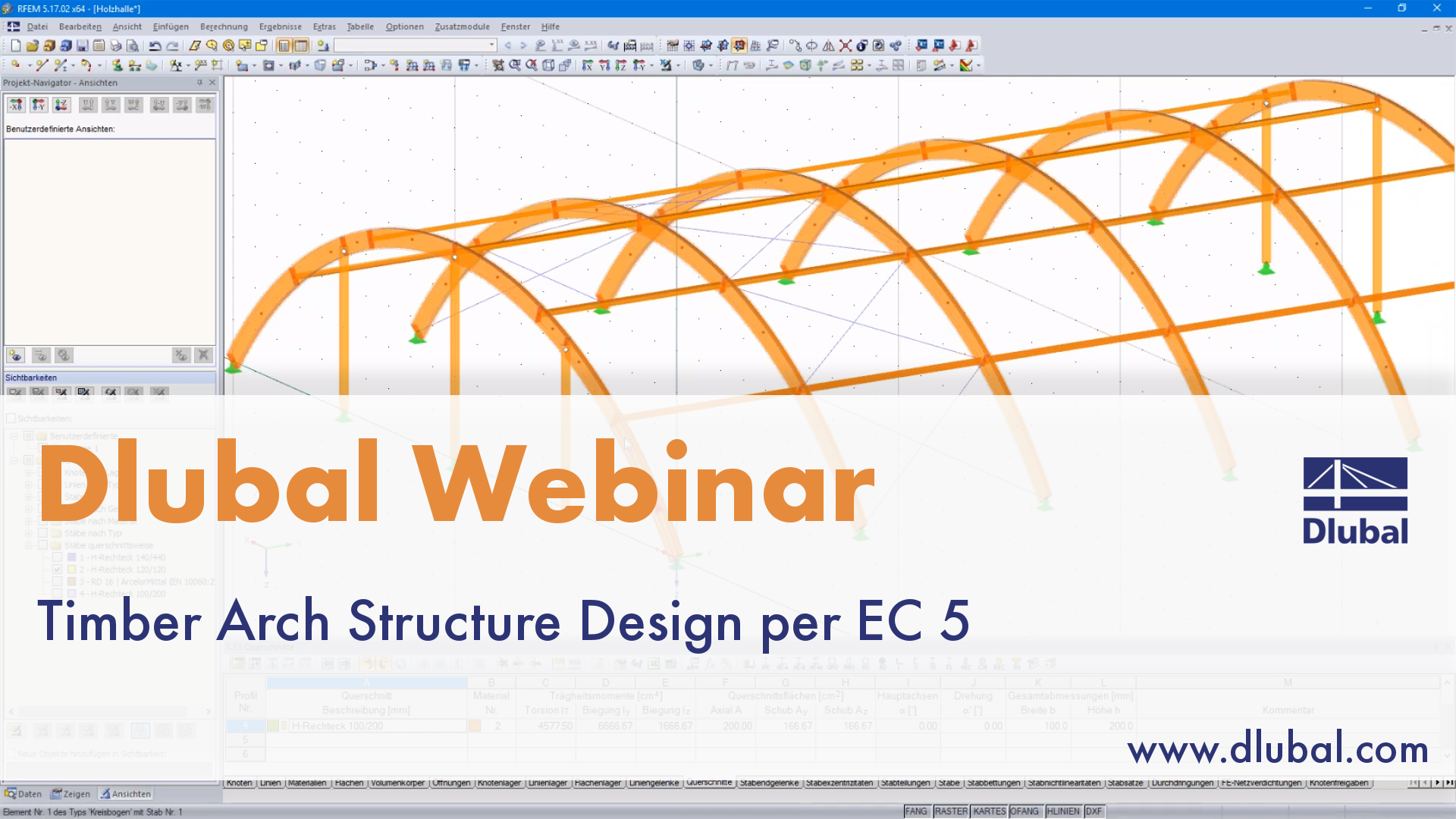 Webinar: Timber Arch Structure Design per EC 5