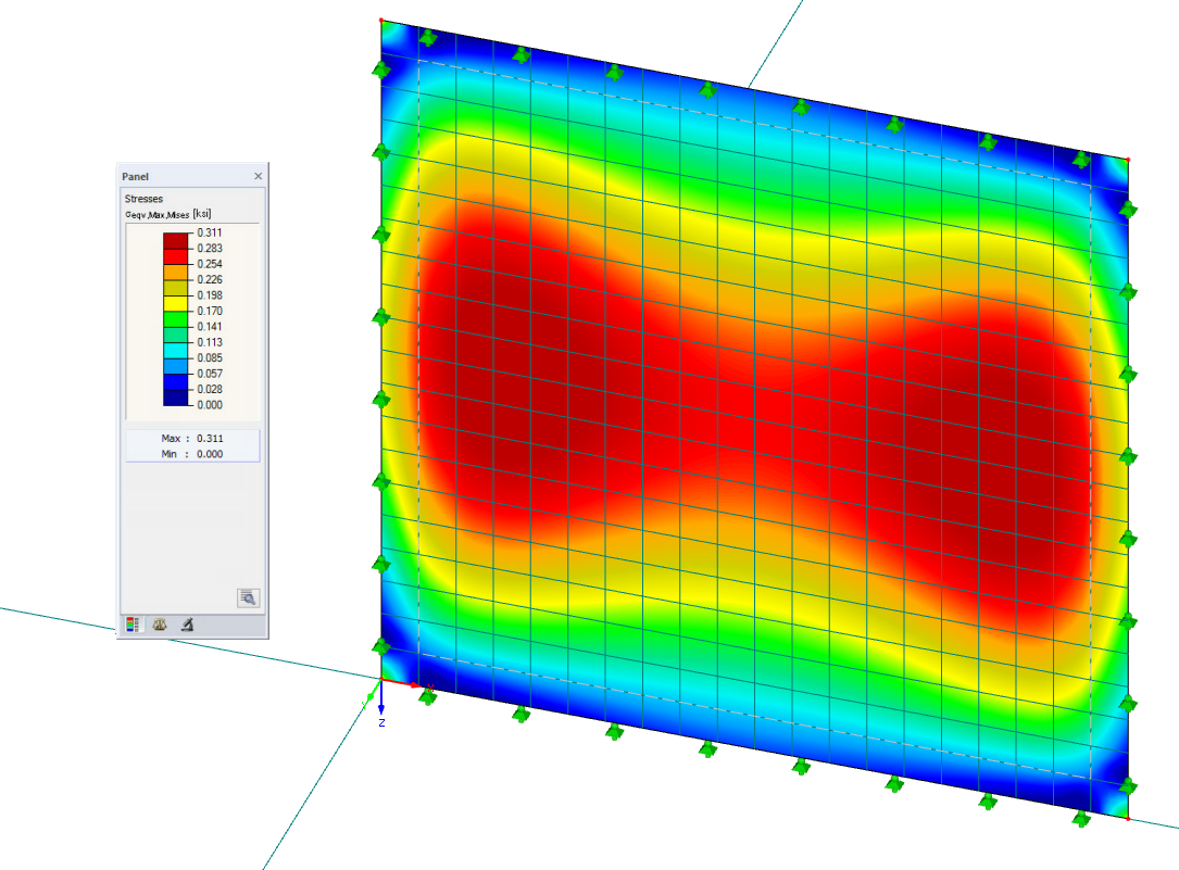 Расчет конструкций из стекла в программе RFEM