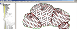 RSTAB-Modell von Rainforest Biome