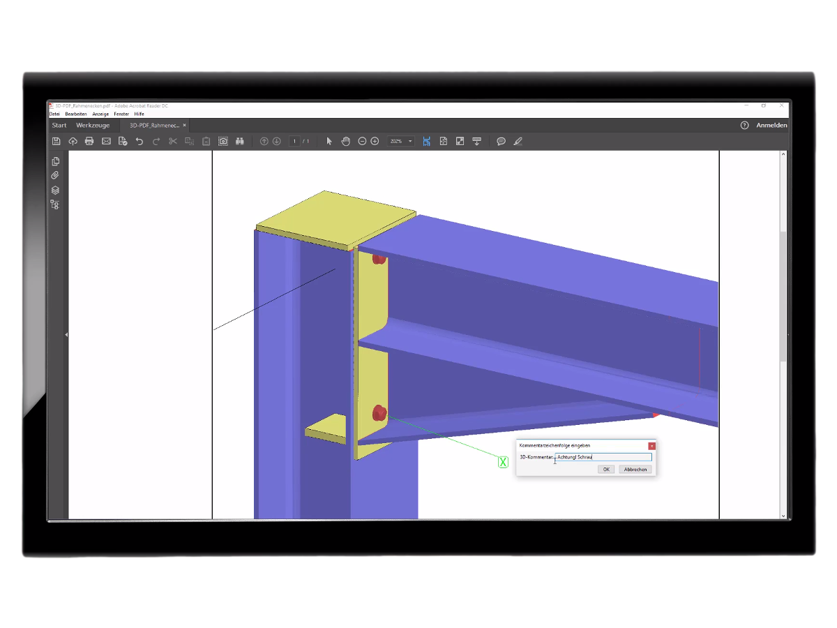 3D-PDF - Anmerkungen