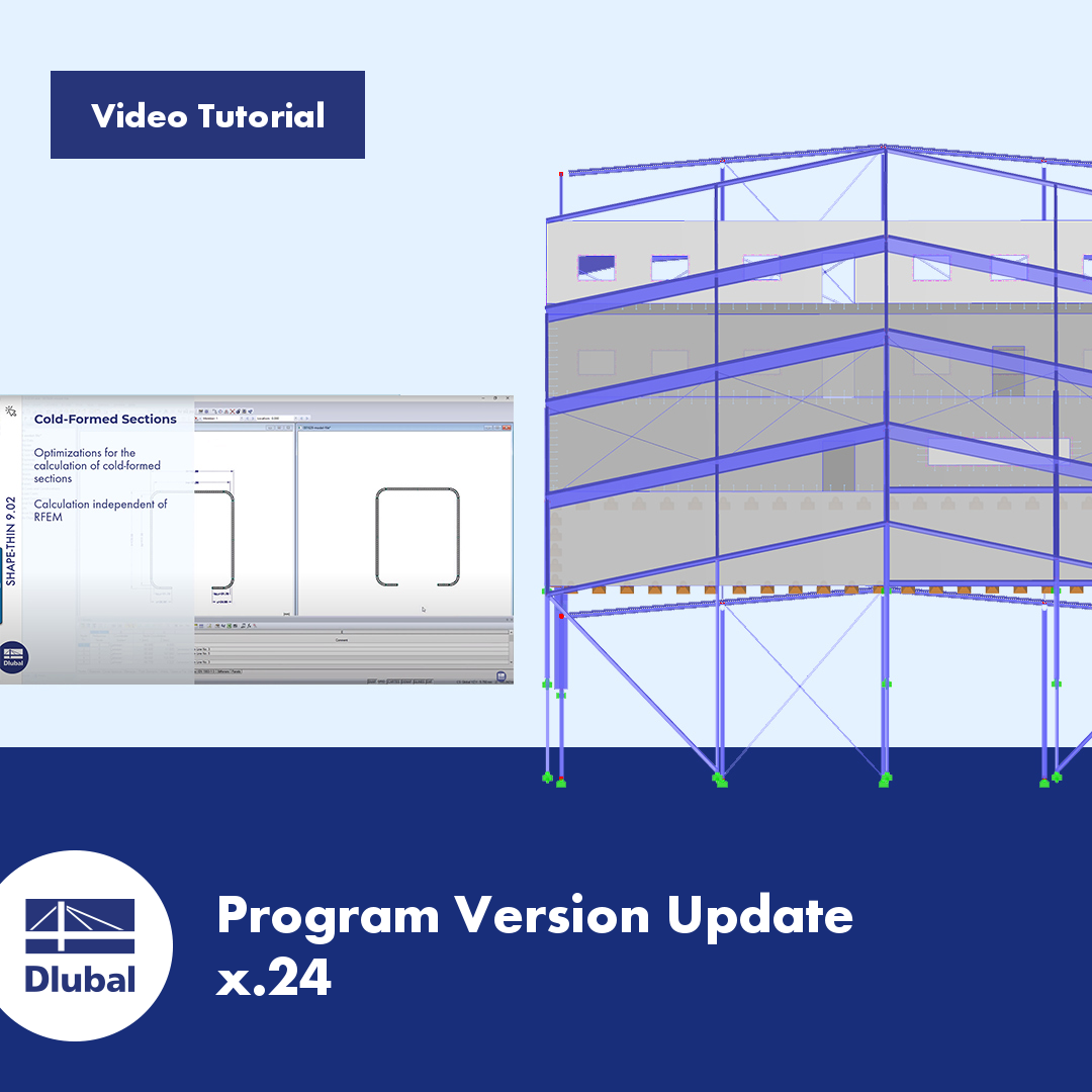 Программа для расчета по МКЭ RFEM \n и программа для расчета каркасов RSTAB