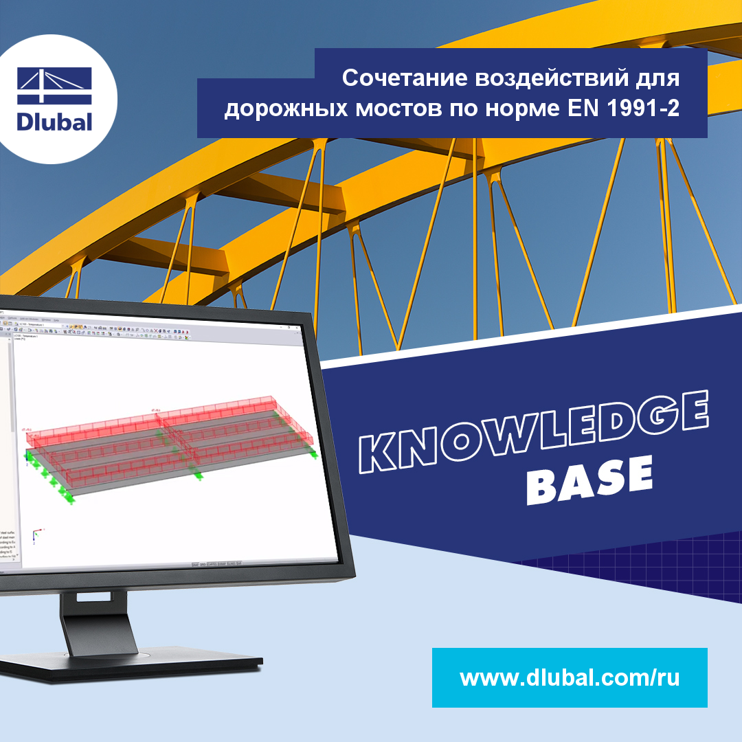 Сочетание воздействий для дорожных мостов по норме EN 1991-2