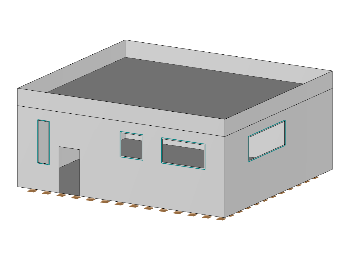 RFEM модель для скачивания