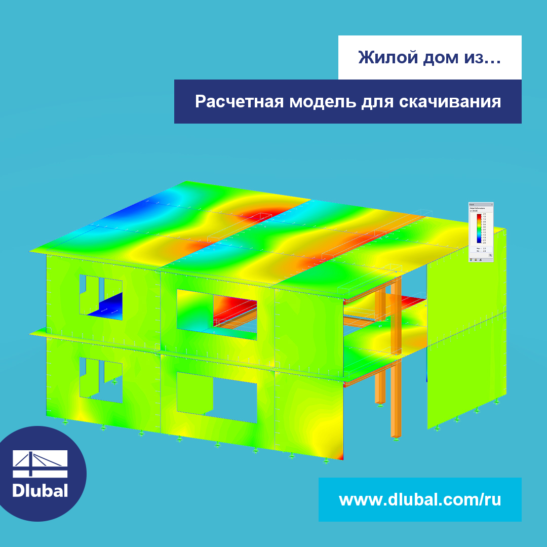 Жилой дом из кросс-ламинированной древесины