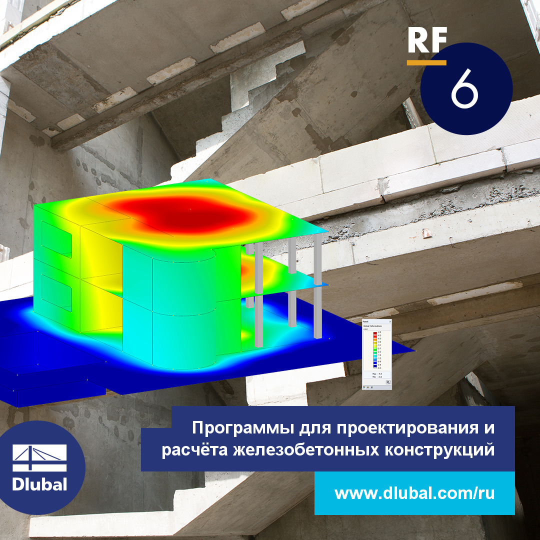 Программы для проектирования и расчёта железобетонных