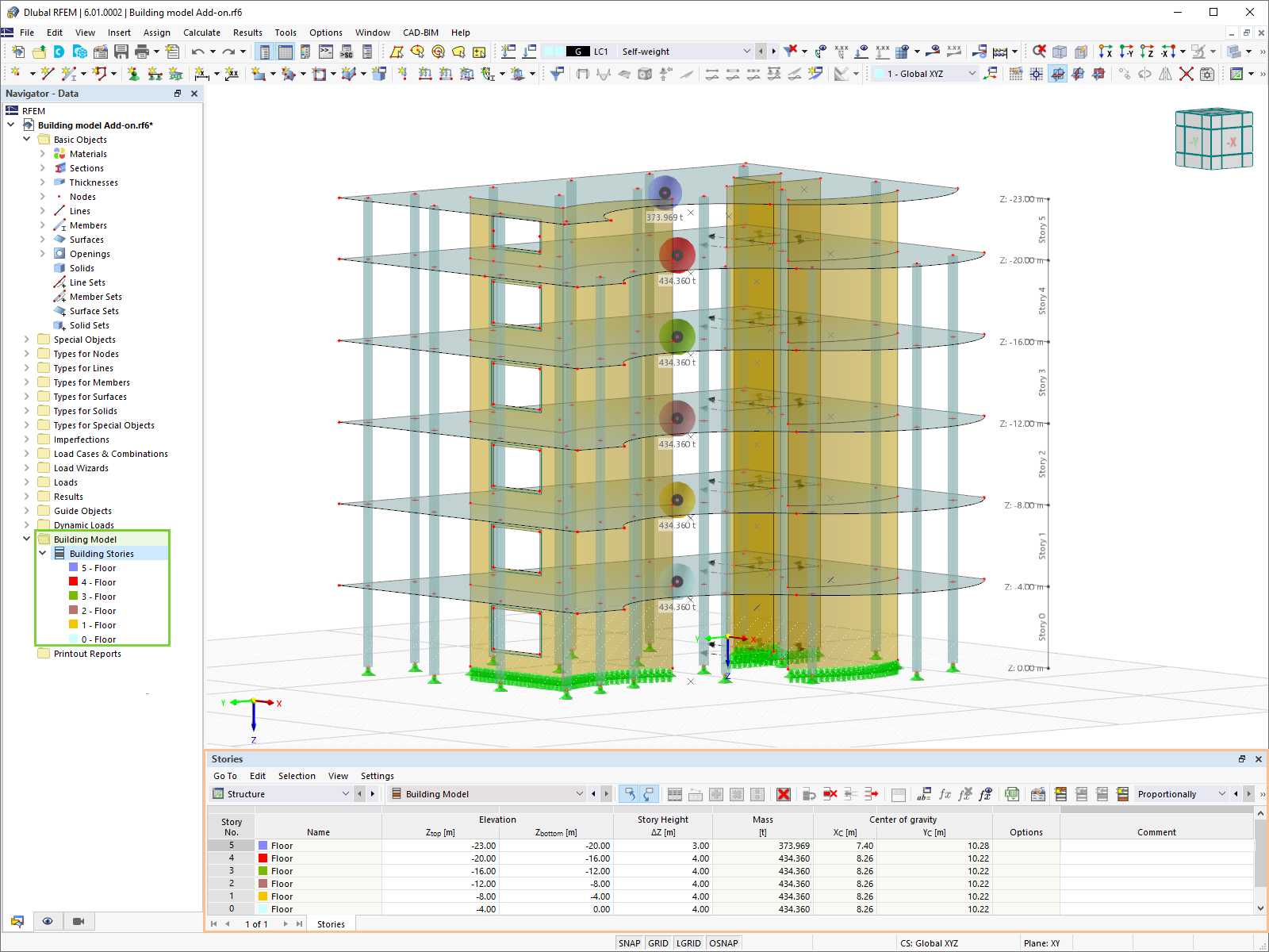 Как эффективно работать с аддоном Модель здания в программе RFEM6